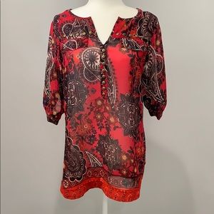 Angie Shirt 3/4 Sleeve Size Large